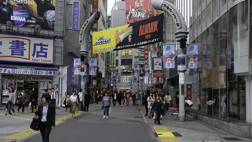 渋谷センター街の通り