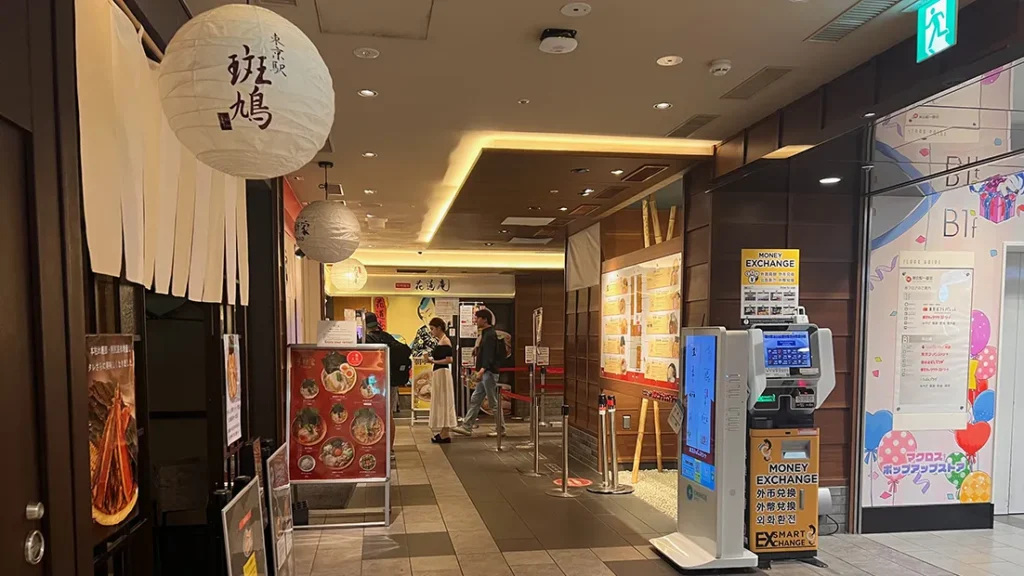 東京駅地下のラーメンストリート