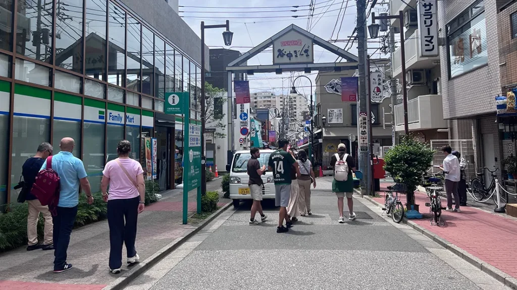 谷中ぎんざのアーケード