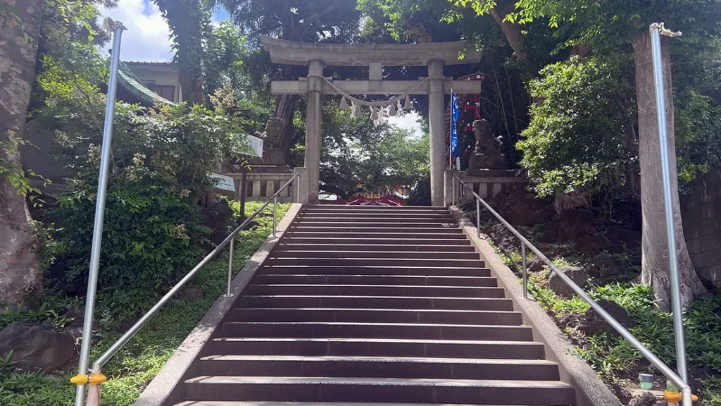 居木神社の鳥居