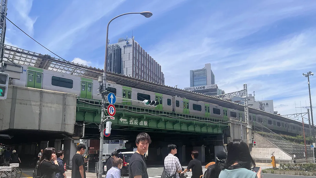 JR五反田駅の高架
