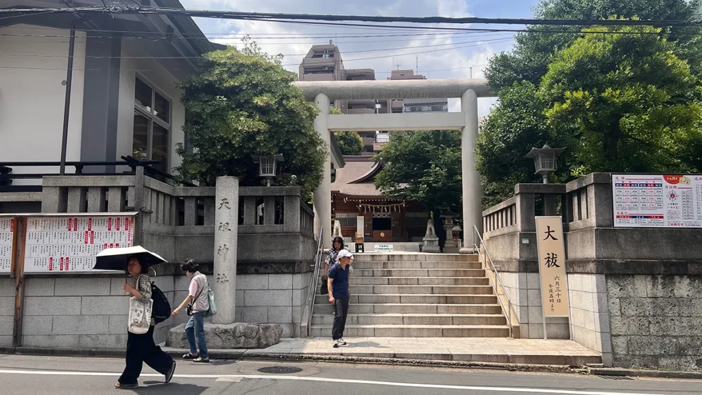 天祖神社の鳥居