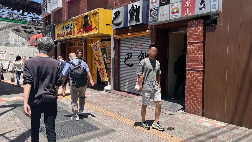 高田馬場駅周辺の様子